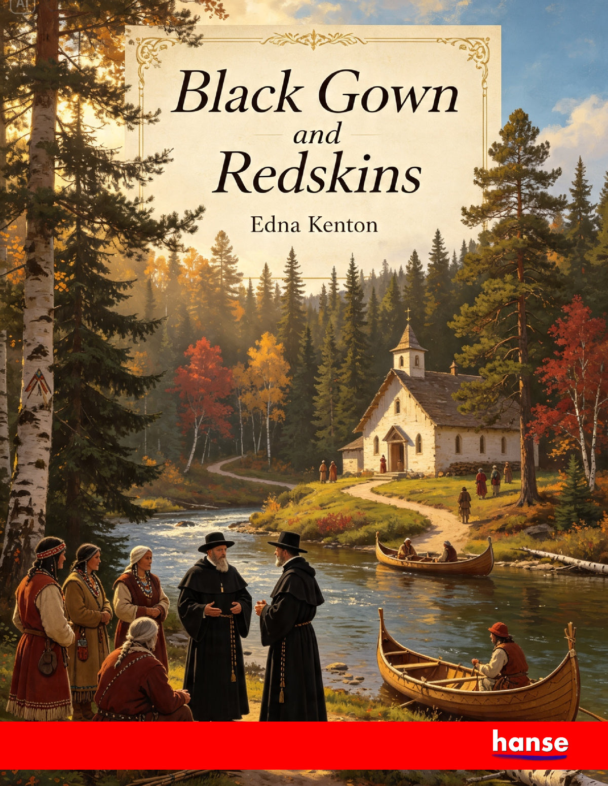 Black Gown and Redskins - Front Cover