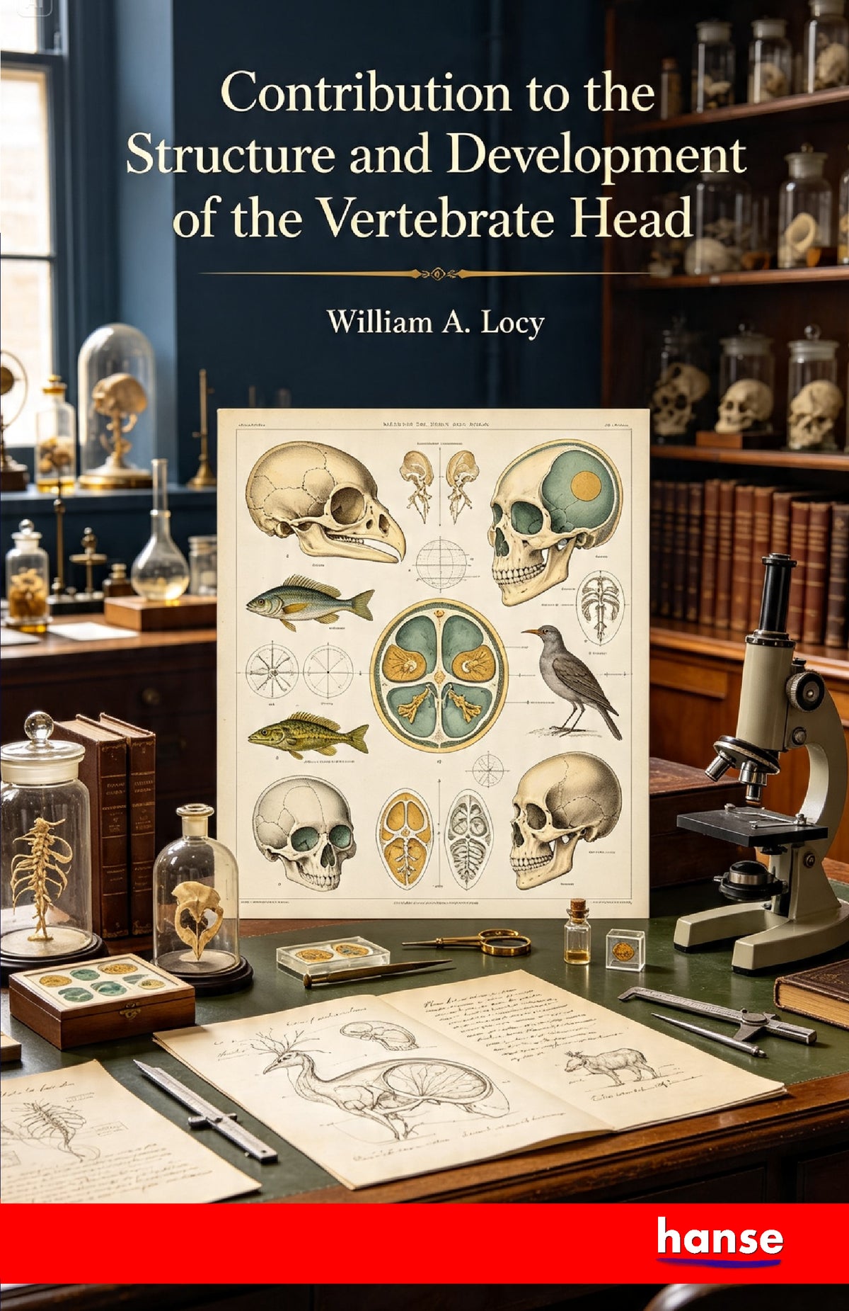 Contribution to the Structure and Development of the Vertebrate Head - Front Cover