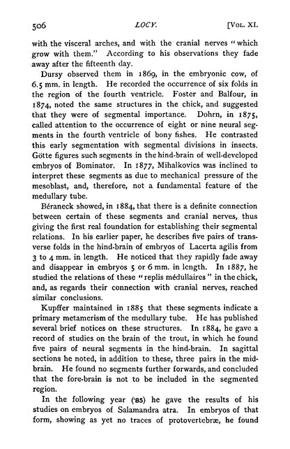 Contribution to the Structure and Development of the Vertebrate Head - Page 16
