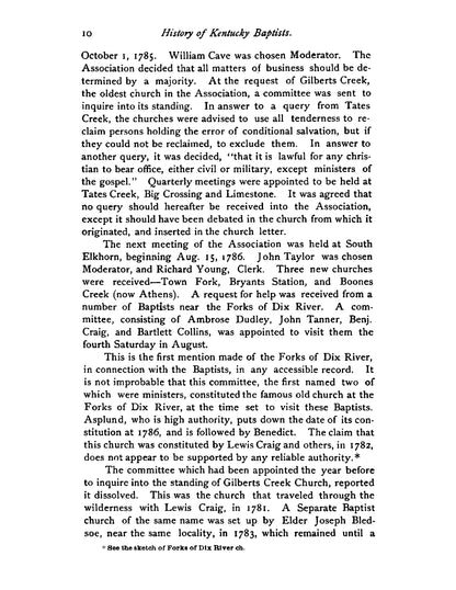 A History of Kentucky Baptists - Page 12