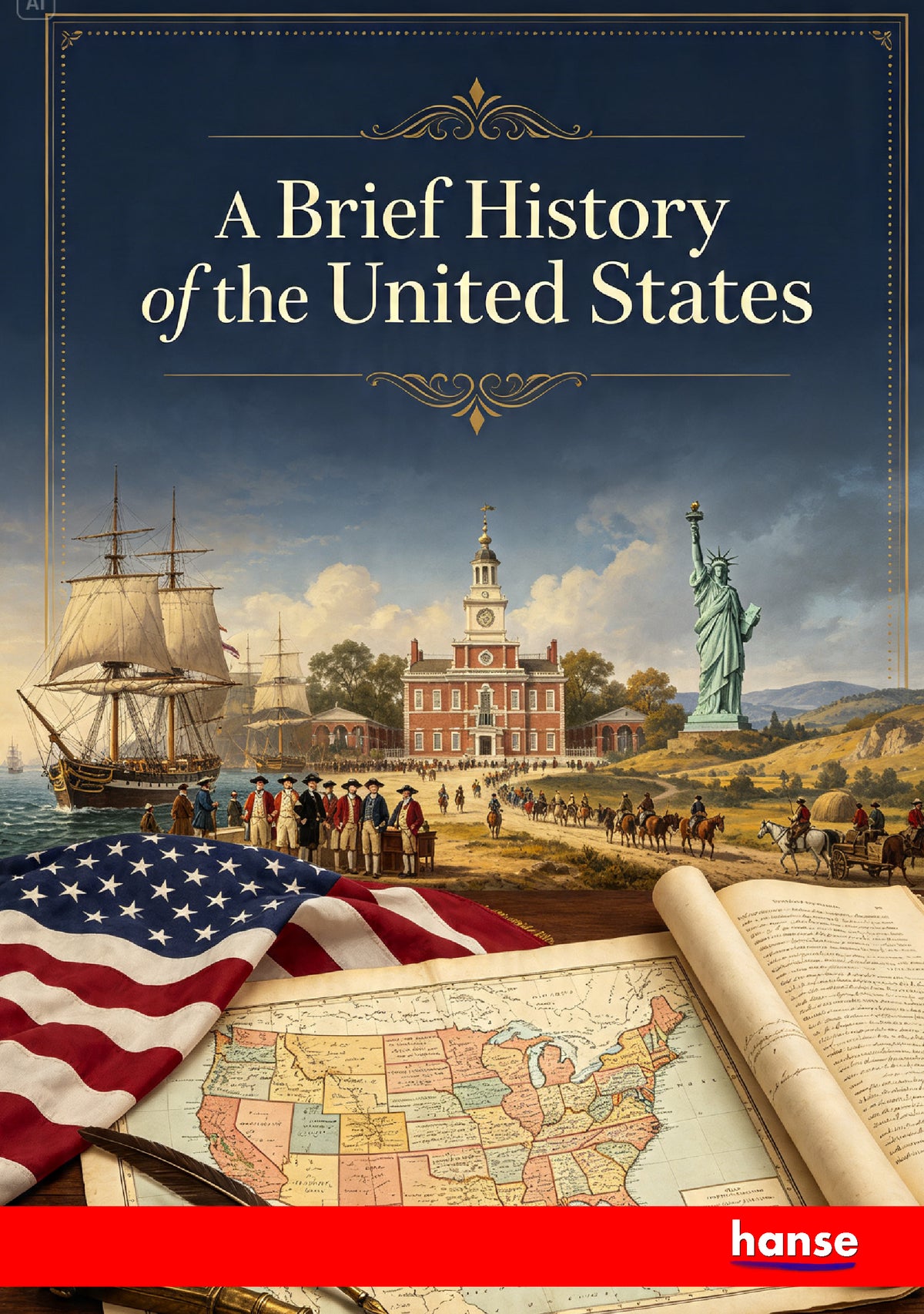 A brief History of the United States - Front Cover