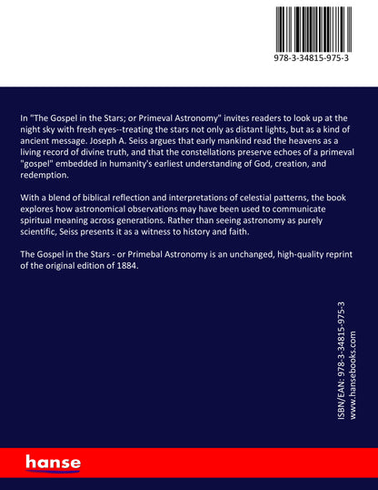 The Gospel in the Stars - Back Cover