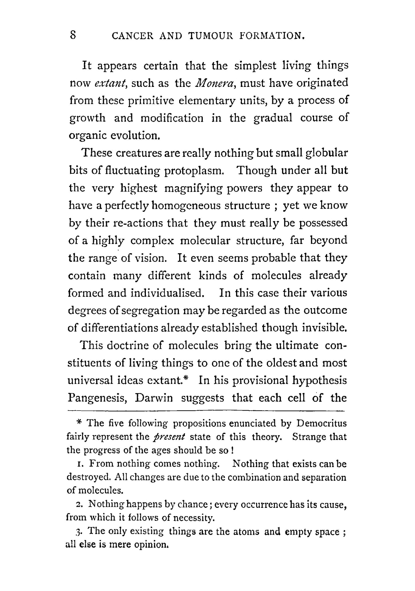 The Principles of Cancer and Tumour Formation - Page 22