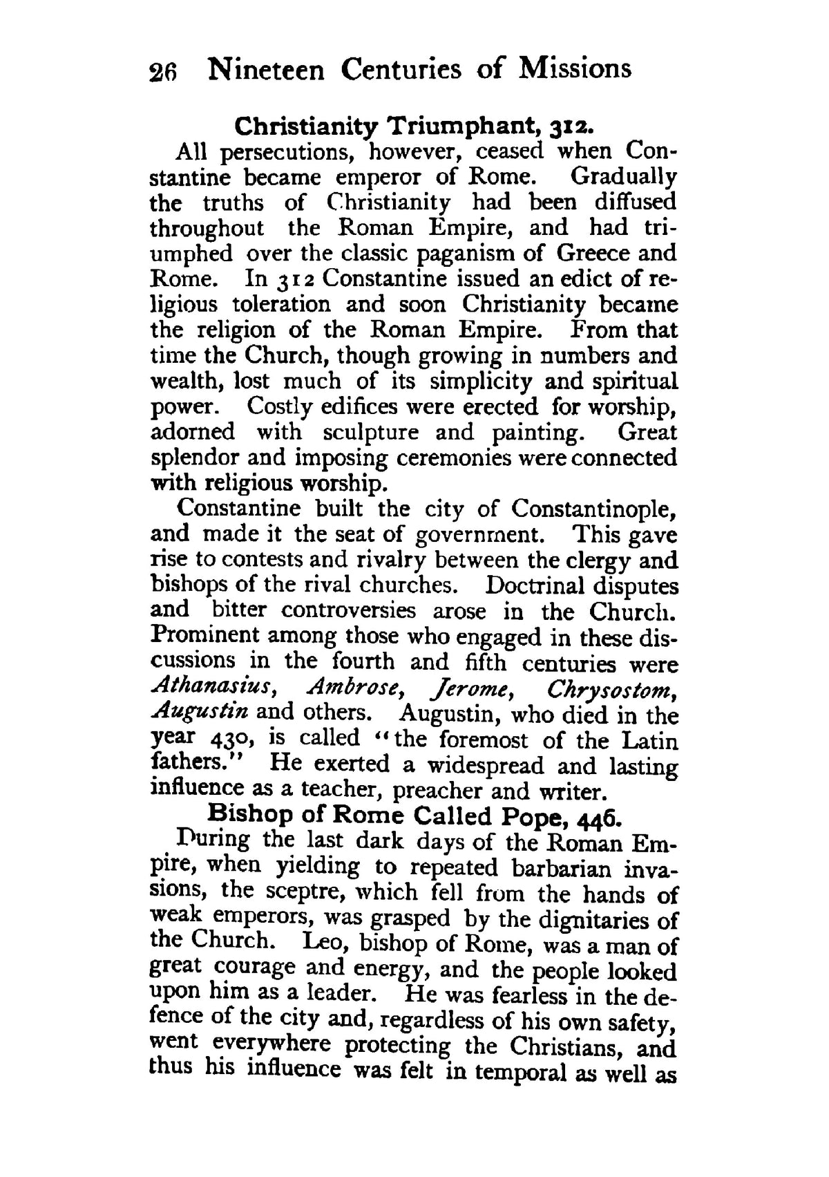 Nineteen Centuries of Missions - Page 26