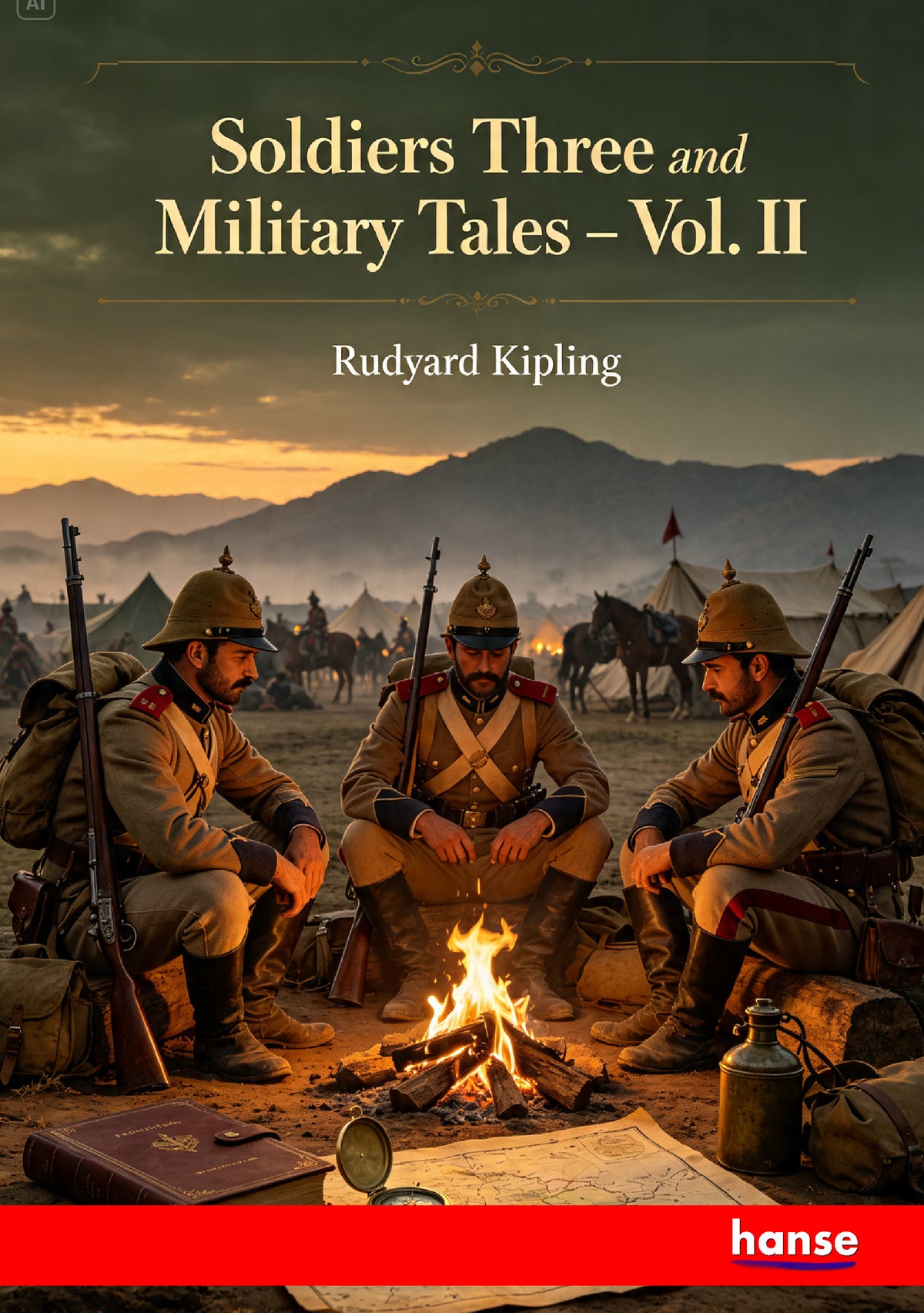 Soldiers Three and Military Tales - Front Cover