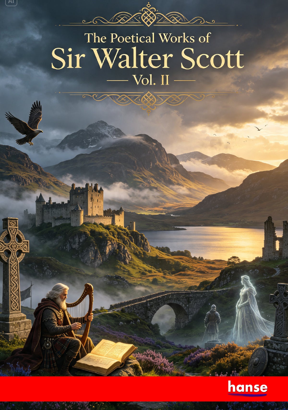 The Poetical Works of Sir Walter Scott - Front Cover