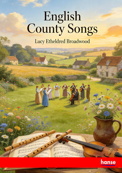 English County Songs - Front Cover
