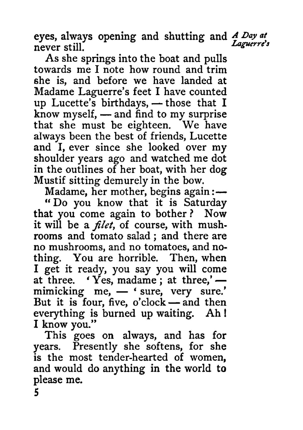 A Day at Laguerre's and other Days - Page 17