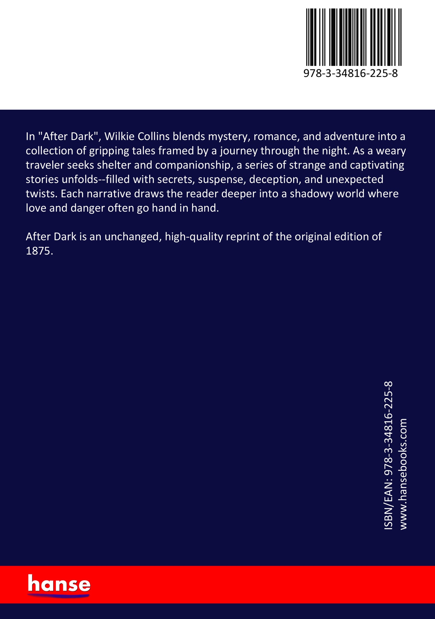 After Dark - Back Cover