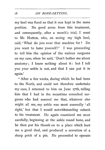 On Bone-Setting - Page 32