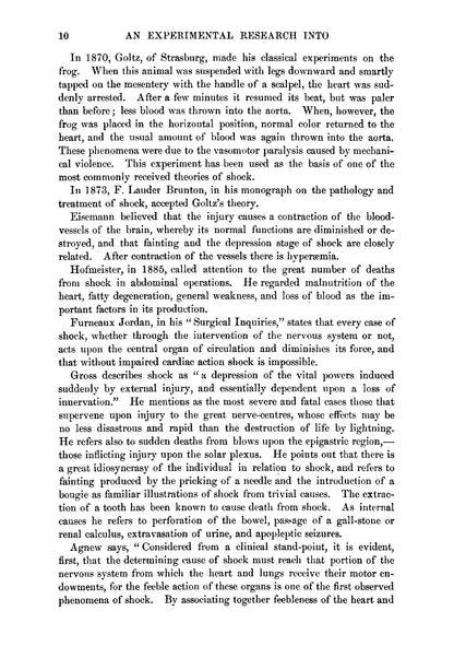 An Experimental Research into Surgical Shock - Page 14
