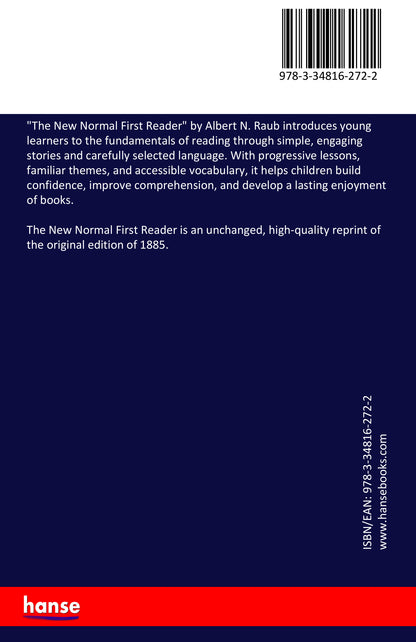 The New Normal First Reader - Back Cover