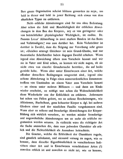 Charles Darwin, Entstehung der Arten im Tier- und Pflanzenreich durch nat. Züchtung - Page 33