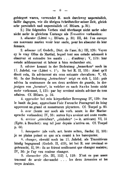 Syntaktische Untersuchungen zu Rabelais - Page 12