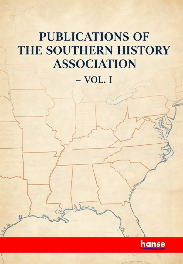 Publications of the Southern History Association Vol. I
