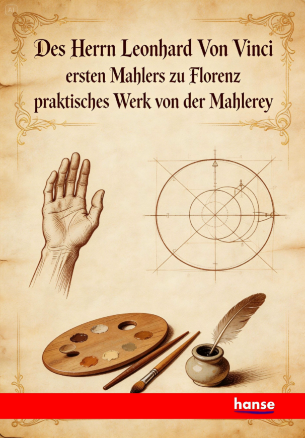 Mr. Leonhard Von Vinci's first painter in Florence, practical work on painting