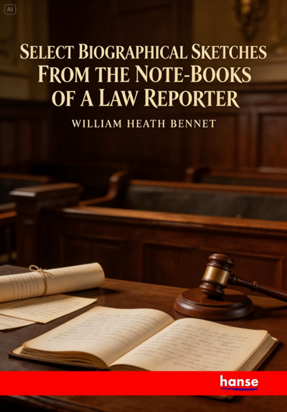 Select Biographical Sketches from the Note-Books of a Law Reporter