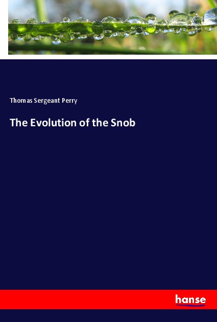 The Evolution of the Snob